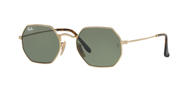 Ray-Ban RB 3556N 001 ROUND OCTAGONAL FLAT LENSES thumbnail