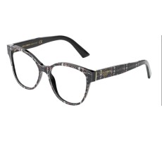 Dolce & Gabbana DG 3322 3286 BLACK TWEED